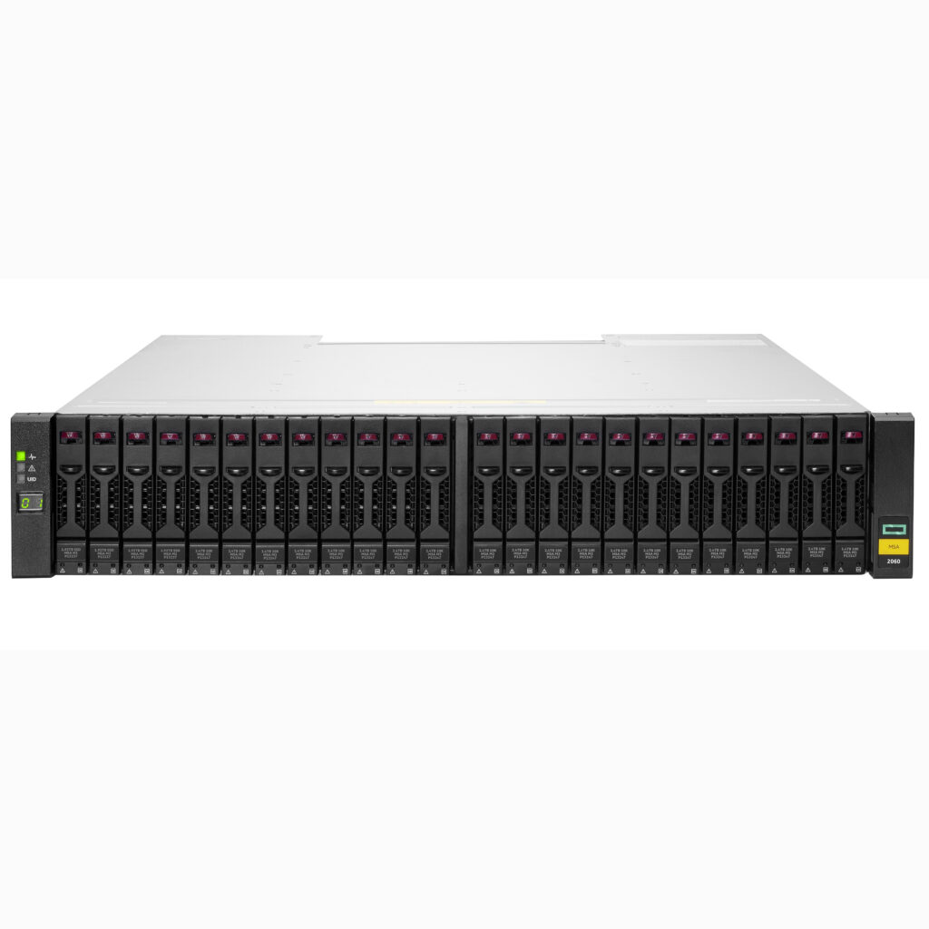 HPE MSA 2060 16Gb Fibre Channel SFF Storage